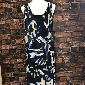 Nic + Zoe Asymmetrical Layered dress.